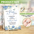 100pc Adjustable Alloy Rhinestone Finger Rings with 1Pc Wooden Board ...