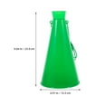 thumbnail image 2 of BEADCEST Mégaphone Portable pour Réunions et Performances des Fans 1 Paire Plastique Vert, 2 of 8
