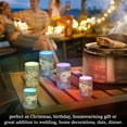 thumbnail image 4 of Yayeee Flameless Candles with Remote Flickering Battery Operated Multi Color Changing, Flowers and Dog, 4 of 7