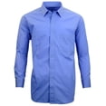 thumbnail image 2 of Manchester Camisa de Vestir Regular Fit  Azul Medio, 18" Cuello 34" Manga Manchester 5708J, 2 of 4