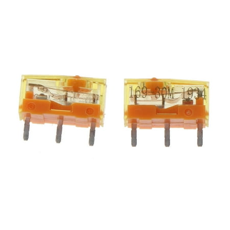 

2Pcs/pack TTC Dustproof Gold Mouse Micro Switch Micro Button Gold Contactor 30 Million Click for lifetime Rep Parts