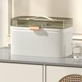 thumbnail image 2 of Portable Storage Clear 2 Tiers Plastic Medicine Storage Box Big Capacity Emergency, 2 of 7