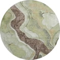 thumbnail image 2 of Addison Rugs Mayfield Premium Machine Washable Transitional Abstract Aloe Round Rug, 8' x 8', 2 of 6