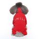 thumbnail image 4 of Suéter para perro pequeño, prendas de punto tipo cable para clima frío, ropa cálida y gruesa de cuello alto clásica para chihuahua, bulldog, perro salchicha, pug, yorkie M Sincero Electrónica, 4 of 5