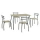 thumbnail image 3 of Comedor Sienna Minimalista de Acero Para 4 Personas, 3 of 6