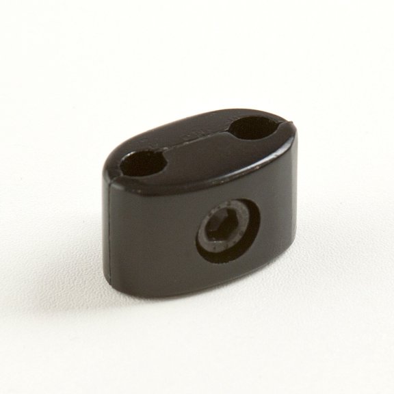 Econoco - CBLK7 - Black Any Angle Deluxe Grid Panel Connector - Sold in Pack of 200