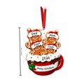 thumbnail image 3 of Gingerbread Christmas Ornament, Holiday Tree Decoration, Flat Festive Food Themed Accent for Tree Branches Wreaths, Lightweight Acrylic or Lightweight Board Accent for Flexible Display, 3 of 7