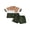 Khaki, variant on BemeyourBBs Toddler Baby Boy Summer Clothes Jacquard 2 Pieces Outfits Contrast Short Sleeve Button Down Shirts and Solid Shorts Set Toddler Boys Summer Outfit