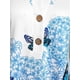 thumbnail image 3 of Camiseta de impresión de mariposa de flor Rosegal  Mangas largas de talla grande, 3 of 5