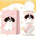 thumbnail image 4 of 24 Pcs Dog Goodie Bag Puppy Party Favors Dog Gifts Bags with Handles Candy Treat Paper Bags Dog Birthday Decoration Party Supplies for Pet Adoption, 4 of 13