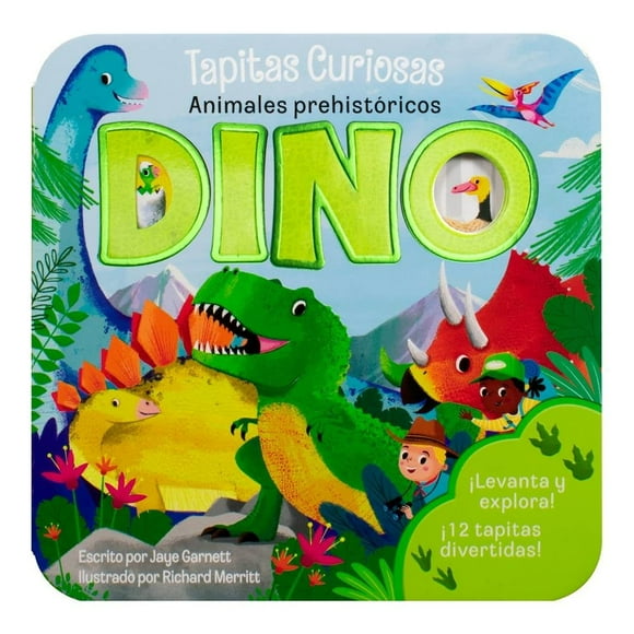 Tapitas Curiosas Animales Prehistóricos Dino Silver Dolphin Cottage
