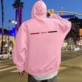 thumbnail image 1 of MHFRRA Sudadera con Capucha con Estampado de Letras para Un Uso Diario Cómodo, Ideal para Salidas Informales y Capas Elegantes Rosa, 1 of 5