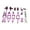 Purple, variant on Almencla Aluminium Accessories Set Combo Parts Replacement for 1:14 Scale 14301 14302 14303 RC Car Vehicle Accessory Modification Part Blue
