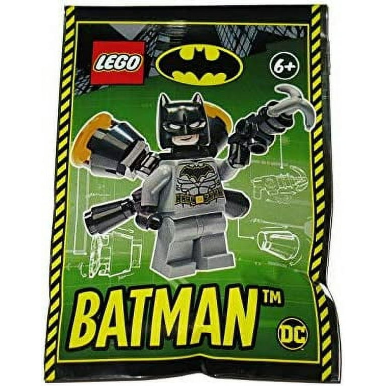 Lego Superheroes: Batman Minifig with Rocket Pack and Grappling Hook Gun