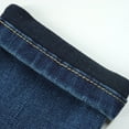 thumbnail image 2 of KIDSCOOL SPACE Little Girls Boys Jeans,Elastic Band Inside Ripped Straight Fit Stretchy Soft Denim Pants,5-6 Years, 2 of 5