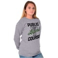 thumbnail image 4 of Course Legend Trophy Golfer Golfing Long Sleeve TShirt Men Women Brisco Brands L, 4 of 6