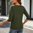 thumbnail image 5 of LNWUY Women's Lightweight Open Front Cardigans Short Sleeve Solid Color Casual Stretch Soft Knit Cardigan Sweaters Green XL, 5 of 9