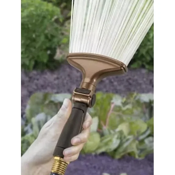 Zinc Thumb Control Fan Hose Nozzle - Gardener'S Choice Spray
