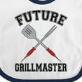thumbnail image 4 of Inktastic Future Grillmaster Bbq Grilling Boys or Girls Baby Bib, 4 of 4