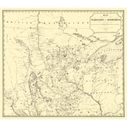Minnesota Territory - John 1849 - 23.00 x 26.16 - Glossy Satin Paper