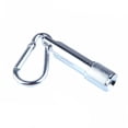 thumbnail image 2 of Luces De Emergencia Mini linterna LED portátil con llavero con hebilla, lámpara superbrillante (plata), 2 of 5