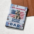 thumbnail image 5 of My Favorite Cocker Spaniel Calls Me Dad. Happy Father's Day Travel Passport Wallet Cockers Dog Lover Gifts PU Leather Passport Holder Cover - 00005, 5 of 5