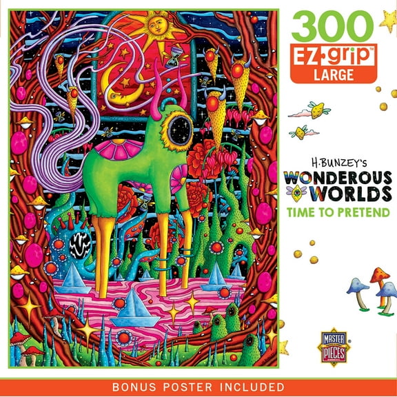 MasterPieces Wonderous Worlds - Time to Pretend 300 Piece EZ Grip Puzzle
