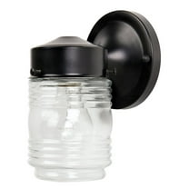 Capital Lighting 9946 7-1/2" Tall Outdoor Wall Sconce - Black