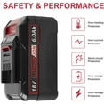 thumbnail image 5 of 2 Packs 18V 3000mAh Battery Packs Compatible with Einhell Tools X-Change 4511396 4511437neu PXBP-600 PX-BAT52 Cordless Power Tools Battery+Charger set, 5 of 8