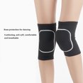 thumbnail image 3 of Kmbangi High Stretchy Knee Pads Sponge Padded Shockproof Protective Sleeve, 3 of 7