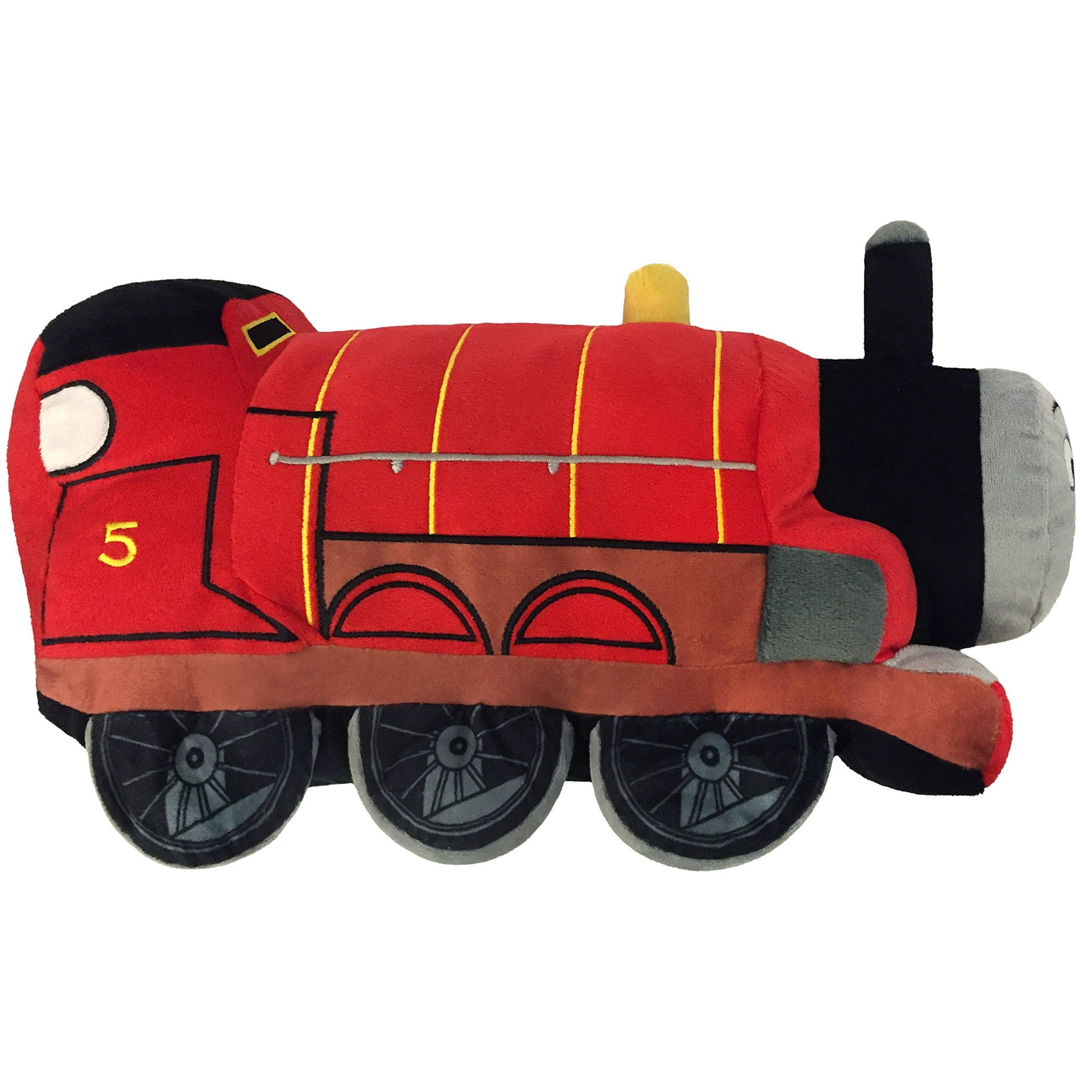 Jay Franco Thomas and Friends Plush Stuffed James Pillow Buddy Super Soft Polyester Microfiber 15 inch Official Mattel Product Walmart