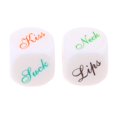 thumbnail image 2 of segolike 2pcs D6 Glow in Dark Dices Couple Foreplay Game Dice Seduction Gift, 2 of 8