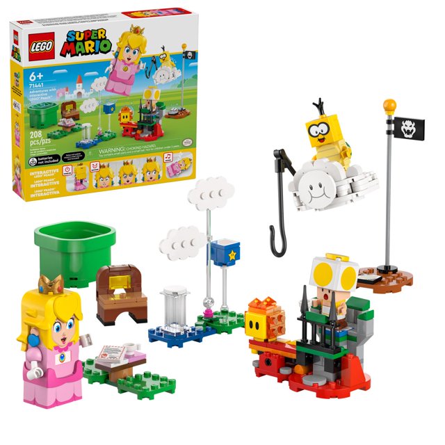 LEGO Super Mario Aventures avec Jouet Interactif LEGO Peach Princess 71441