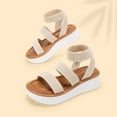 thumbnail image 6 of DREAM PAIRS Girls Flatform Wedge Open Toe platform Summer Sandals with Buckle Ankle Strap for Little Kid/Big Kid, 6 of 6