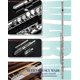 thumbnail image 5 of Flauta Flute AKLOT Concert C con orificio cerrado, 16 teclas y funda, 5 of 9