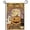 C, variant on KRONDO Halloween Garden Flag 12x18 Double Sided, Ghost Pumpkin Welcome Yard Flag, Burlap Spooky Outdoor Lawn Decor for Farmhouse Patio & Garden