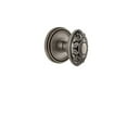 thumbnail image 3 of Grandeur Solgvc_Psg_238 Soleil Solid Brass Passage Door Knob Set - Nickel, 3 of 6