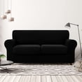 thumbnail image 2 of CHUN YI Sofa Cover with Separate Cushion Slipcover Stretch Checks, 2 of 7