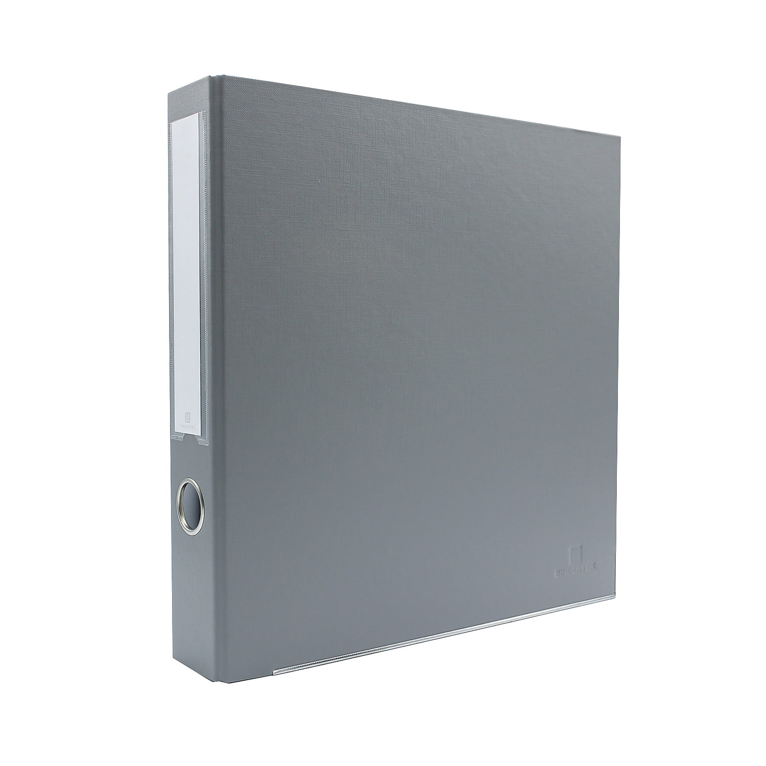 Bindertek Premium 2'' 3-Ring Binder Light Gray (3SLN-LG)