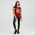 thumbnail image 4 of Women's Nike Colson Yankoff  Burgundy Washington Commanders Team Game Jersey, 4 of 7