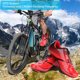 thumbnail image 5 of BOODUN 1 par de zapatos de ciclismo transpirables con sistema de bloqueo antideslizante para bicicleta de carretera para hombres y adultos (rojo-41) YUNYI BRAND Deportes, 5 of 8