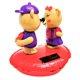 thumbnail image 1 of Juguetes de Bobbleheads con Energía Solar, Adornos de Cabeza Sacudida, Bobblehead de Juguete, Ventana , Decoración de Escritorio, Coche, Habit Baoblaze Estatuas decorativas de coches, 1 of 8