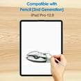 thumbnail image 4 of JETech Screen Protector for iPad Pro 12.9-Inch (2020 and 2018 Model, Edge to Edge Liquid Retina Display), Face ID Compatible, Tempered Glass Film, 4 of 6