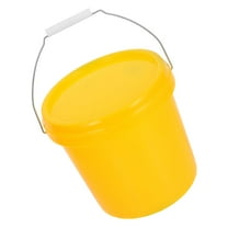 ELAYARD Heavy Duty Plastic Storage Bucket with Handle Leakproof Lid for Household Use