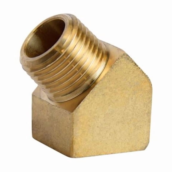 3/8 in. FPT X 3/8 in. D MPT Brass 45 Degree Street Elbow