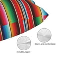 thumbnail image 3 of Kdxio Cotton Pillow Cases Pillowcases,Soft and Breathable Bedroom Pillow Cases-Mexican Serape Blanket Stripes, 3 of 8