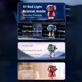 thumbnail image 6 of Robot Intelligent Aromatherapy Machine, Smart Cute Robot Car Air Freshener, Fine Spray/Fillable/Four-Gear Adjustment/Vibration Sensing/On-Off/Large Capacity Long-Lasting Fragrance, 6 of 8