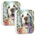 thumbnail image 2 of WOBOGO Happy English Setter Dog Night Light Lamp Set of 2 with Smart Sensor Dusk to Dawn Sensor 0.6W Plug-in, 2 of 7