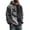 hgg390-Gray, variant on Halloween Hoodie for Men Funny Pumpkin Face Hooded Sweatshirts Scary Skull Long SLeeve Tops Holiday Costumes