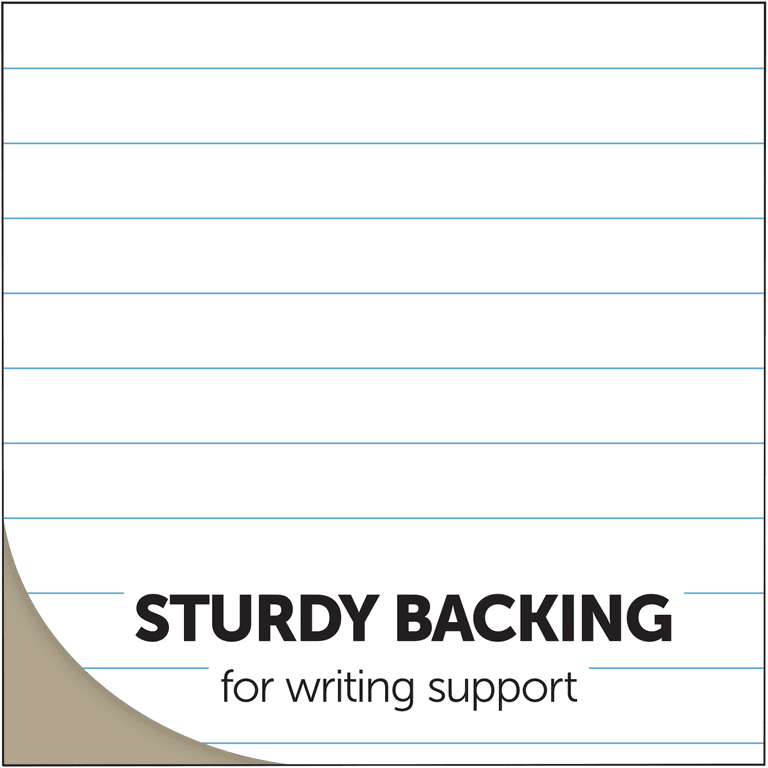 Office Depot Brand Writing Pads 5 x 8 Narrow Ruled 50 Sheets White Pack Of  12 Pads - Office Depot